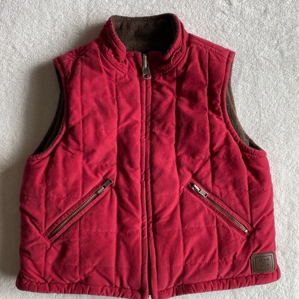 Janie and Jack Reversible Vest